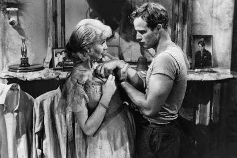 Vivien Leigh og Marlon Brando i 'A Streetcar Named Desire'.